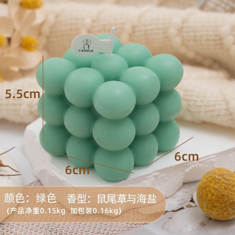 Cubo de rubico de frutas de incienso para acompañar regalos creativos para el hogar conjunto de adornos de disparo props regalos de cumpleaños nuevos regalos