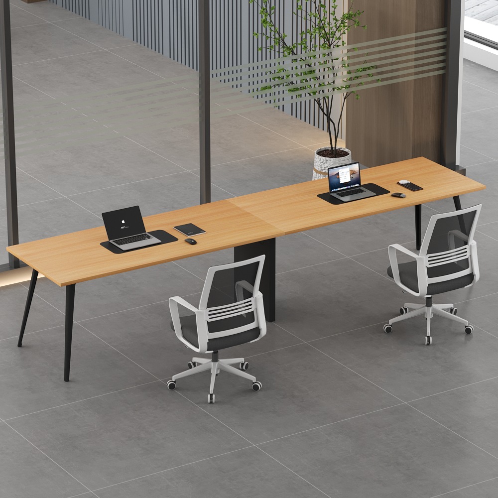 Mesa de computadora de doble persona, escritorio de escritorio, escritorio de escritorio, escritorio de escritorio, escritorio de escritorio simple