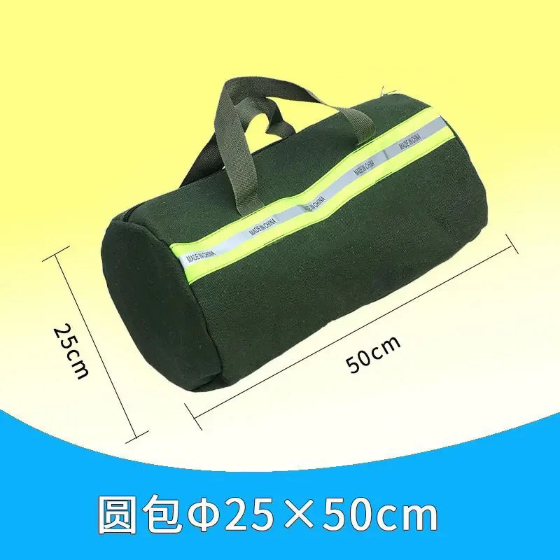 그린 캔버스 가방 50-28cm 형광