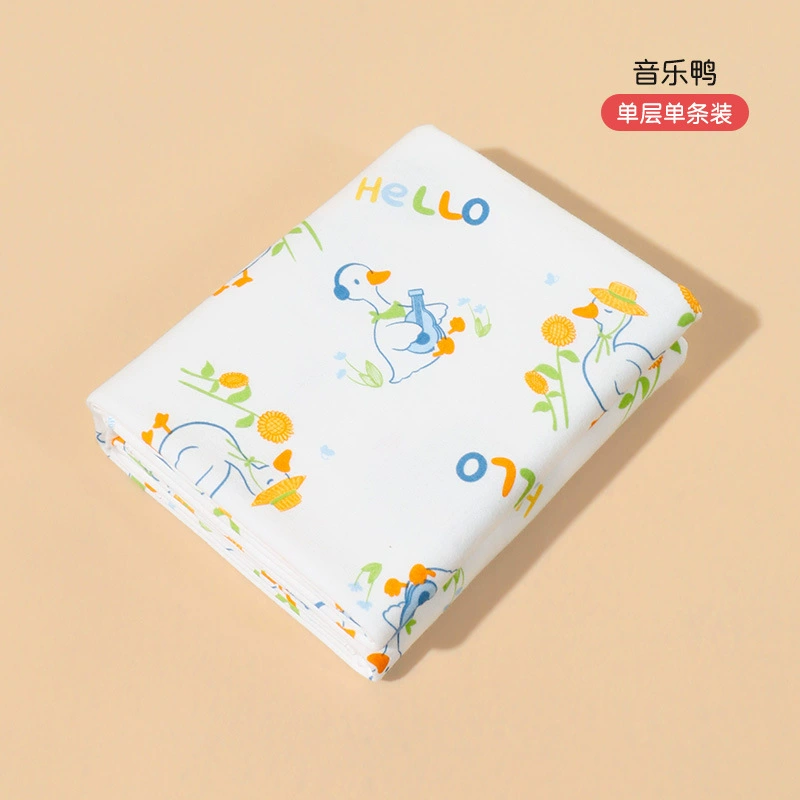 Хлопковое тонкое детское одеяло для новорожденных, осень, оптом