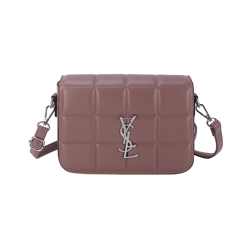 Bolso cuadrado pequeño retro francés 2023 nuevo bolso de mensajero de hombro simple y versátil de moda bolso de tofu de textura avanzada