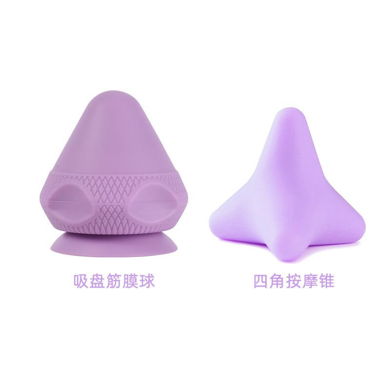 Cuatro esquinas masajeador masaje cono dedo prensa molienda pulgar masaje equipo dedo forma masajeador dedo masaje