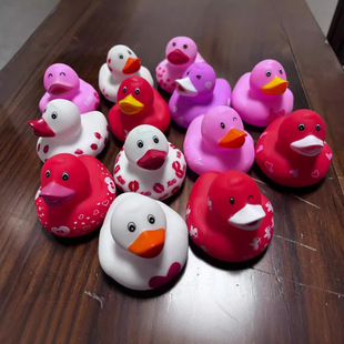 Manufacturer's Vinyl Bathing and Bathing Children's Educational Game Toy Little Yellow Duck Direct Sales Amazon Hot Model