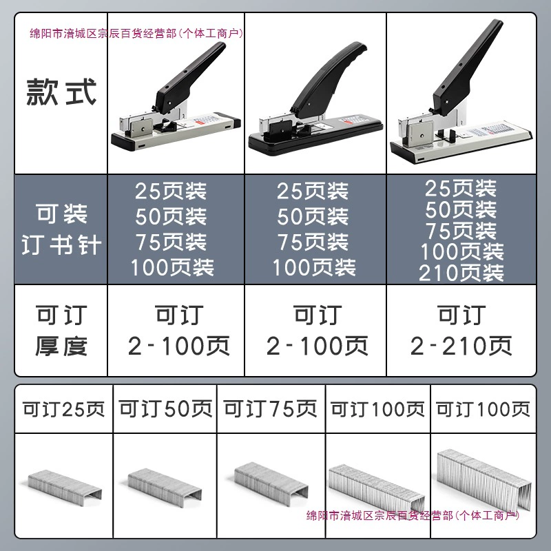 Save the work machine for the office, the large number of the large -scale thickened large -scale bookmaker nails and binding multi -function