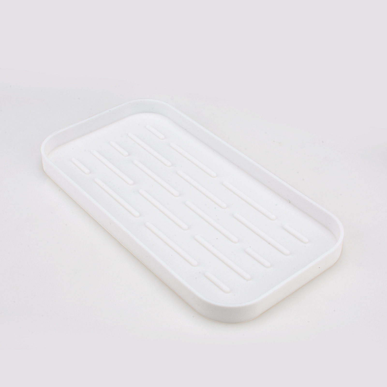 흰색 작은 배수 트레이