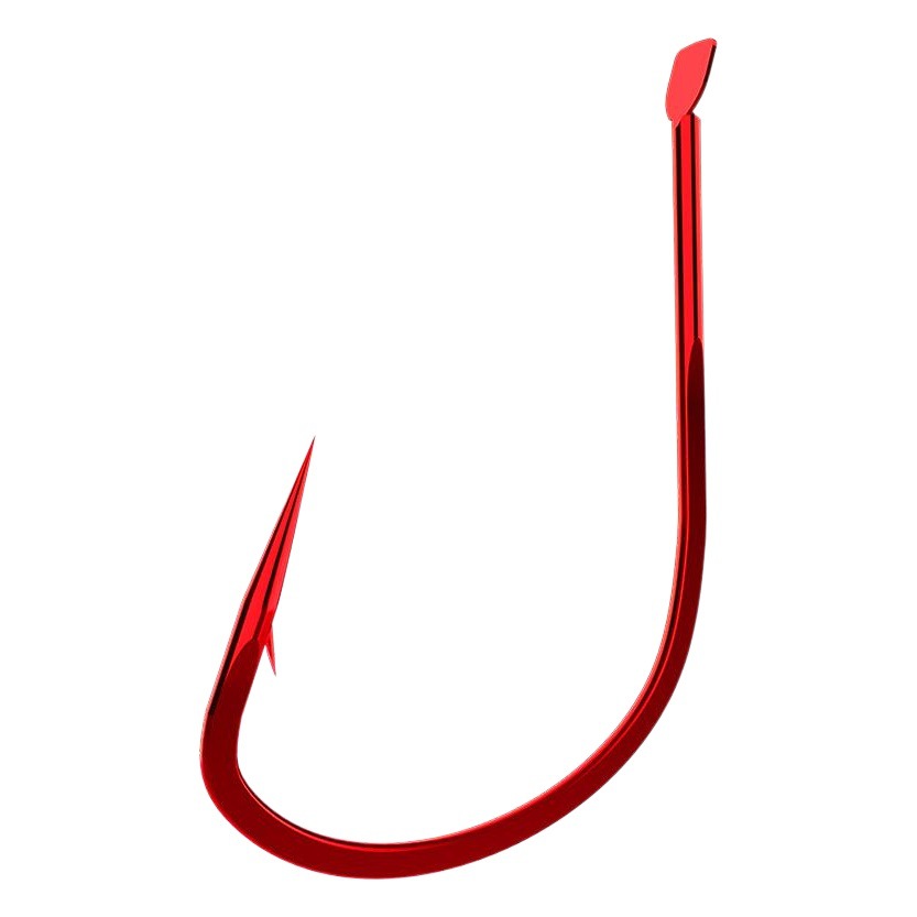 Japanese Imported Bulk Fishing Hooks for Wild Fishing, Red Sea Evening Hooks with Barbs, Black Pit Red Sea Evening Hooks, Specially Designed for Reservoirs