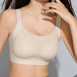聚拢提拉内衣女无痕美背反重力一体式无钢圈上托收副乳文胸962