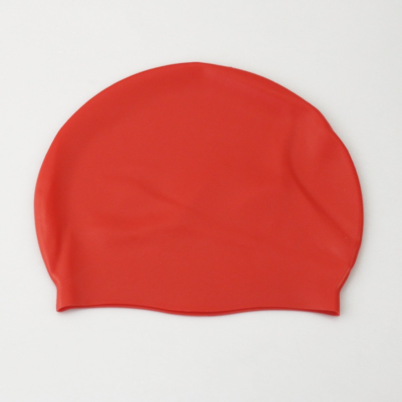 gorra de natación de silicona para adultos gorra de natación de color sólido fabricantes gorra de natación de color sólido al por mayor gorra de natación impermeable