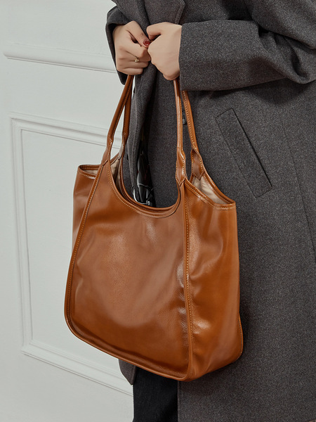 leather shoulder bag