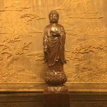 越南沉香木雕大日佛祖 摆件 释迦摩尼佛像红木工艺品居家摆设