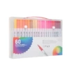 60 цветов, белый корпус