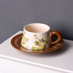 オリジナル桂花杯皿コーヒーカップすずらんコーヒーカップギフトボックス新婚プレゼントペアカップお土産プレゼント包装