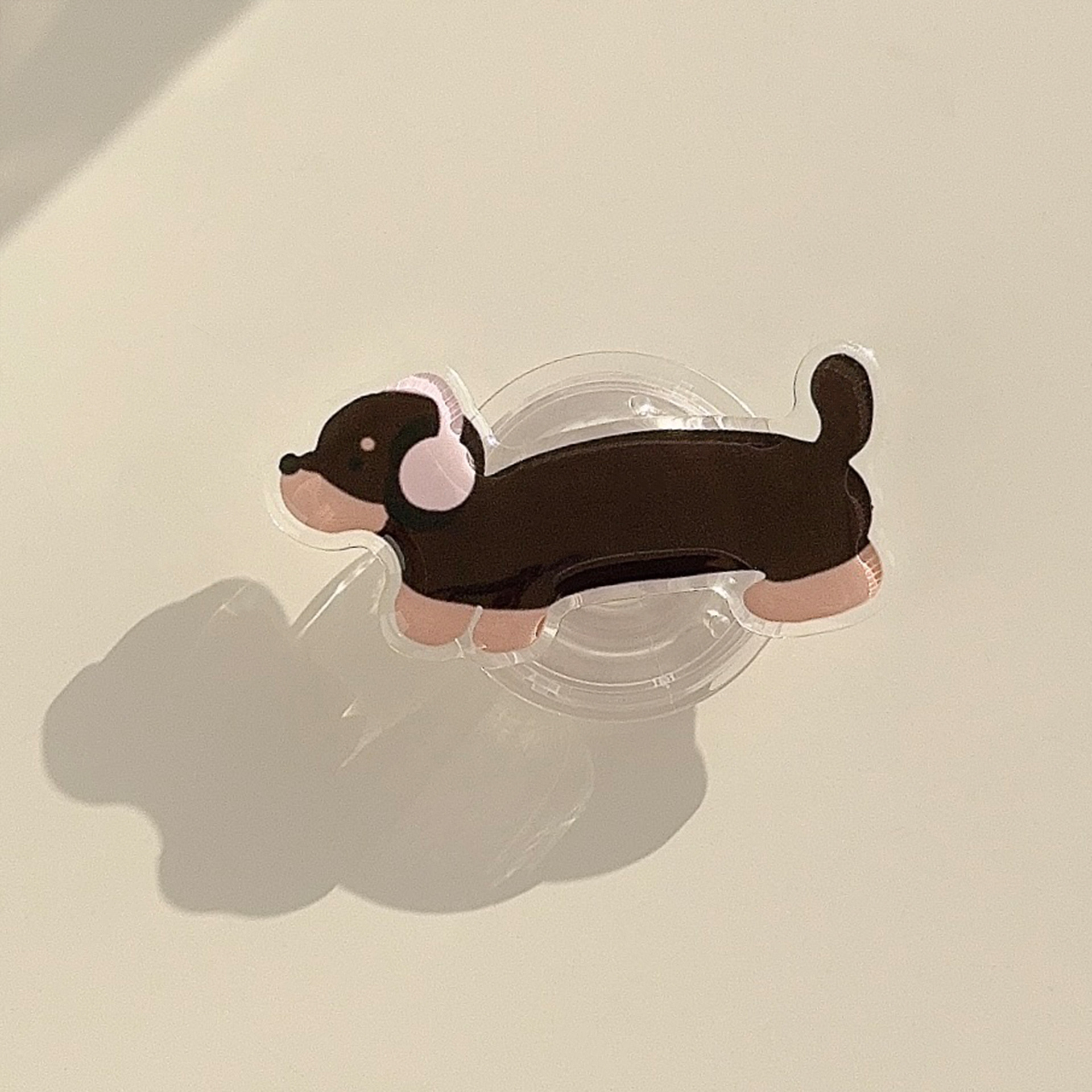 Ins韓風アニメのニャンヌ動物の背中に殻を貼って伸縮します。