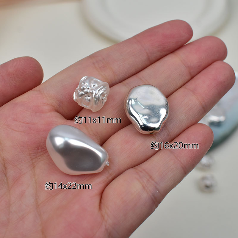 Glass beads pearl handmade