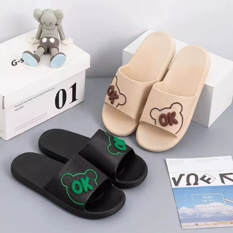 25 домашний мужской пляж буксир ванная комната мужские тапочки красивые интерьер минималистский ПВХ пластик домашний мужской буксир