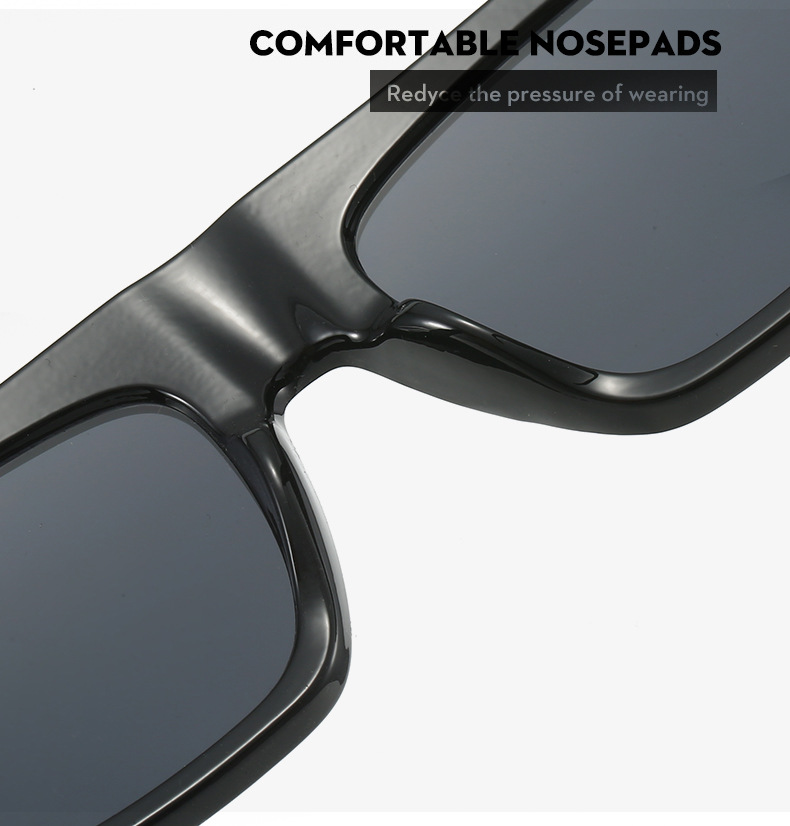 Classic Large Frame Sunglasses For Men And Women Retro Style_voghion.com