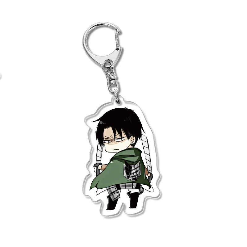 Аниме-игровая атрибутика: акриловый брелок-подвеска Attack on Titan 2 Allen Sanya, креативный подарок