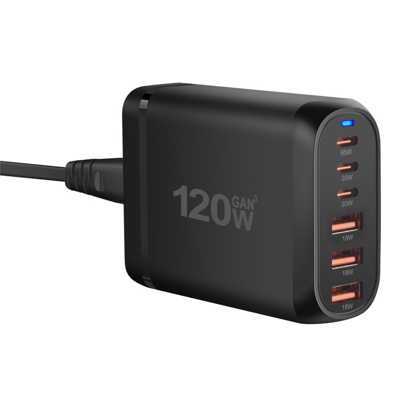 160W4C2A多機能PD急速充電国境を越えた電気商120W窒化ガリウム充電器多口GANデスクトップが速い|undefined