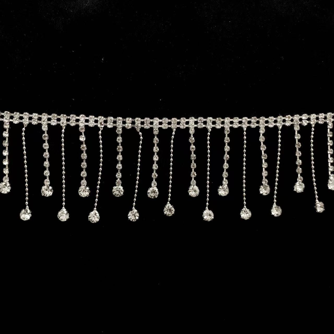 Ml001 plata cobre una yarda (aproximadamente 90cm)