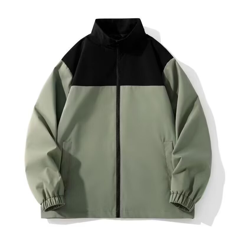 2025 Spring New Men's Casual Jacket Anti-Wrinkle Wear Plaid Breathable Soft Casual Fashion Casual Outdoor