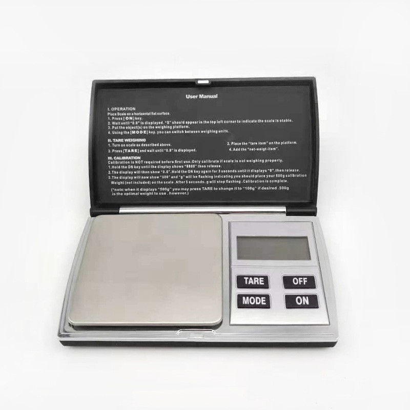 500G/0.01G  迷你 口袋珠宝秤 电子称 08B 100 200 300G 电子称