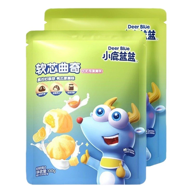 Официальный флаг подлинный олень синий синий мягкий сердечный печенье закуски