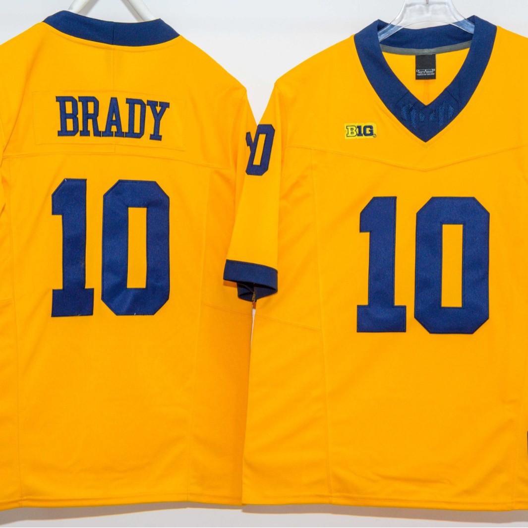 2026 NFL Jersey, Michigan Wolverine 3rd Generation Embroidered, In Stock, Cross-border Export