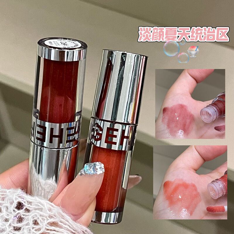 HERORANGE~清透呼吸唇蜜夏日水光易上色持妆显嫩镜面唇釉跨境彩妆|undefined
