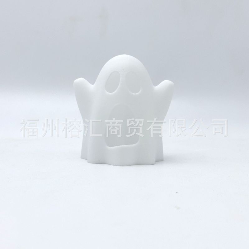 跨境幽灵笔架办公家居桌面可爱小摆件3d摆件万圣节送礼创意礼物|undefined