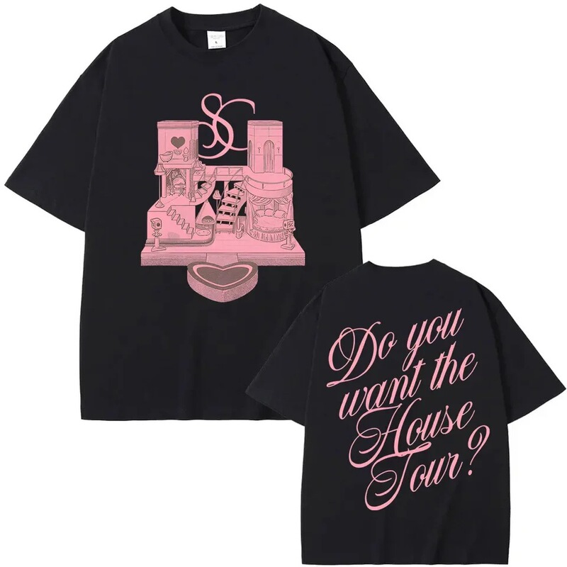 House Travel T-Shirt 2026 New Style Sabrina Carpenter High-Quality T-Shirt Cotton Crew Neck for Women and Men Fans House Travel T-Shirt 2026 New Style Sabrina Carpenter High-Quality T-Shirt Cotton Crew Neck for Women and Men Fans