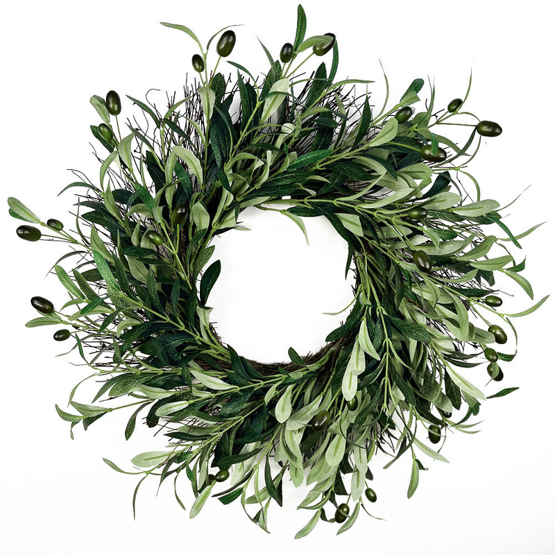 Artificial Olive Fruit Garland Decoration for Amazon Cross-Border Home Front Door Wall Hanging Decoration