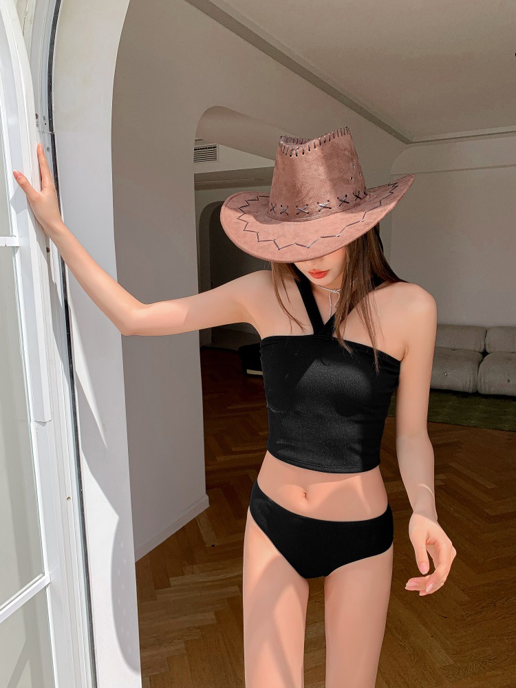 Sexy split swimwear, internet celebrity