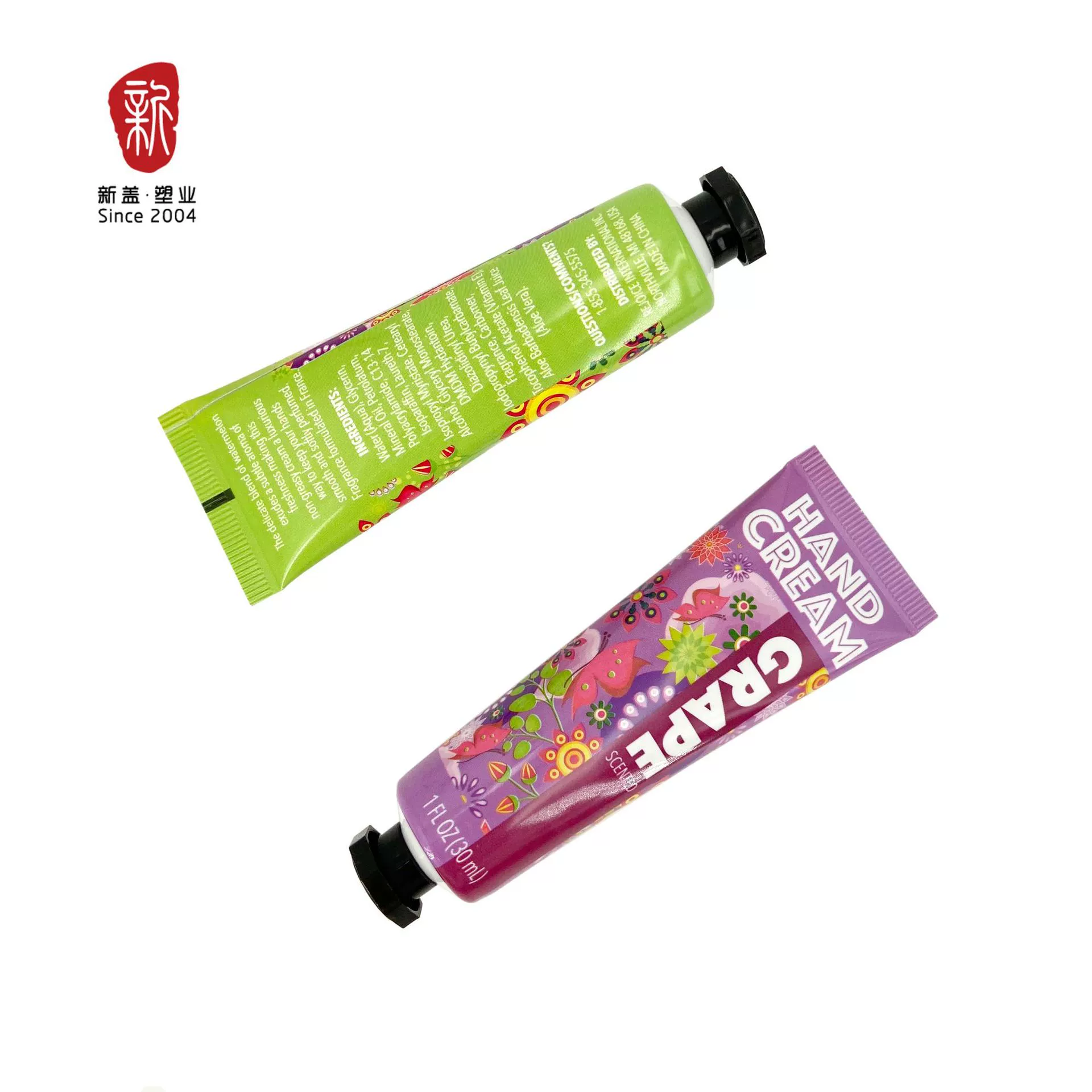 φ25ABL алюминиево-пластиковый тюбик для крема для рук с восьмиугольной крышкой, косметический алюминиево-пластиковый композитный шланг, упаковочный материал