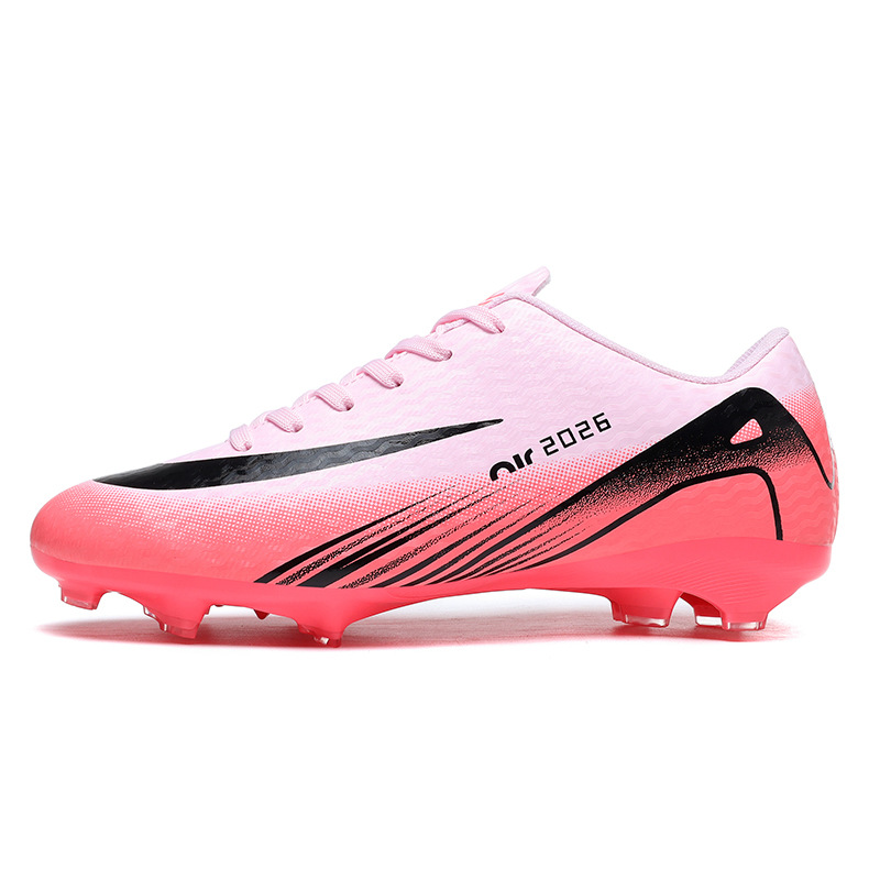 2025 nuevo transfronterizo para estudiantes de moda infantil zapatos de clavos largos zapatos de fútbol juvenil fábrica de zapatos de fútbol