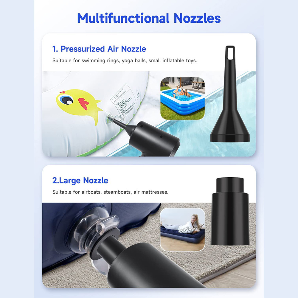 Nuevo coche inalámbrico colector de polvo portátil pistola de vacío de alta potencia de mano limpieza del hogar dos-en-uno soplador de polvo