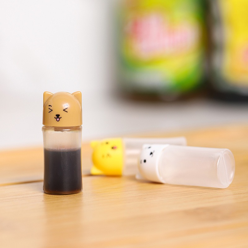 Japanese-style Ketchup Salsa Dressing Squeeze Bottle Kitchen Household Oil Pot Sauce Vinegar Seasoning Bottle Outgoing Portable Seasoning Bottle_voghion.com