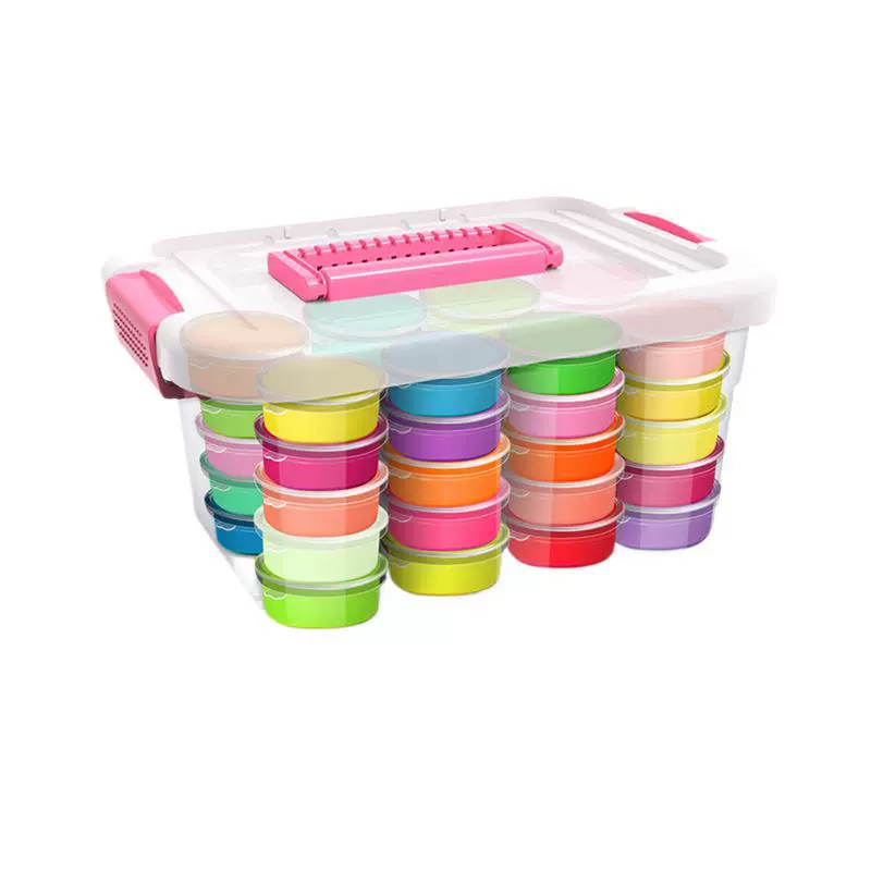 Ультралёгкий детский пластилин, нетоксичный космический пластилин, игрушка для детского сада, ручная работа, 24 цвета