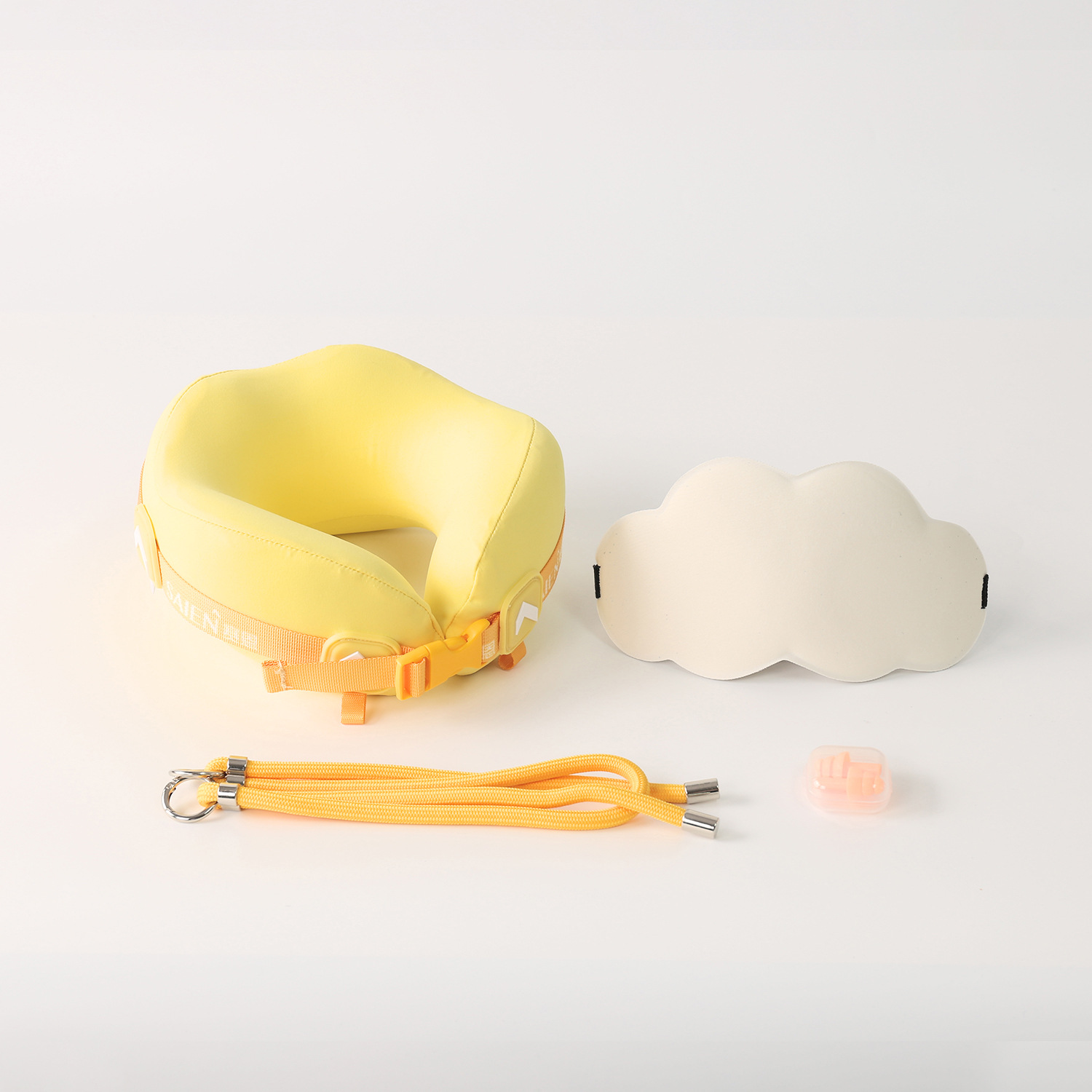 almohada de cuello para niños almohada de memoria de algodón tipo U almohada de viaje para padres e hijos