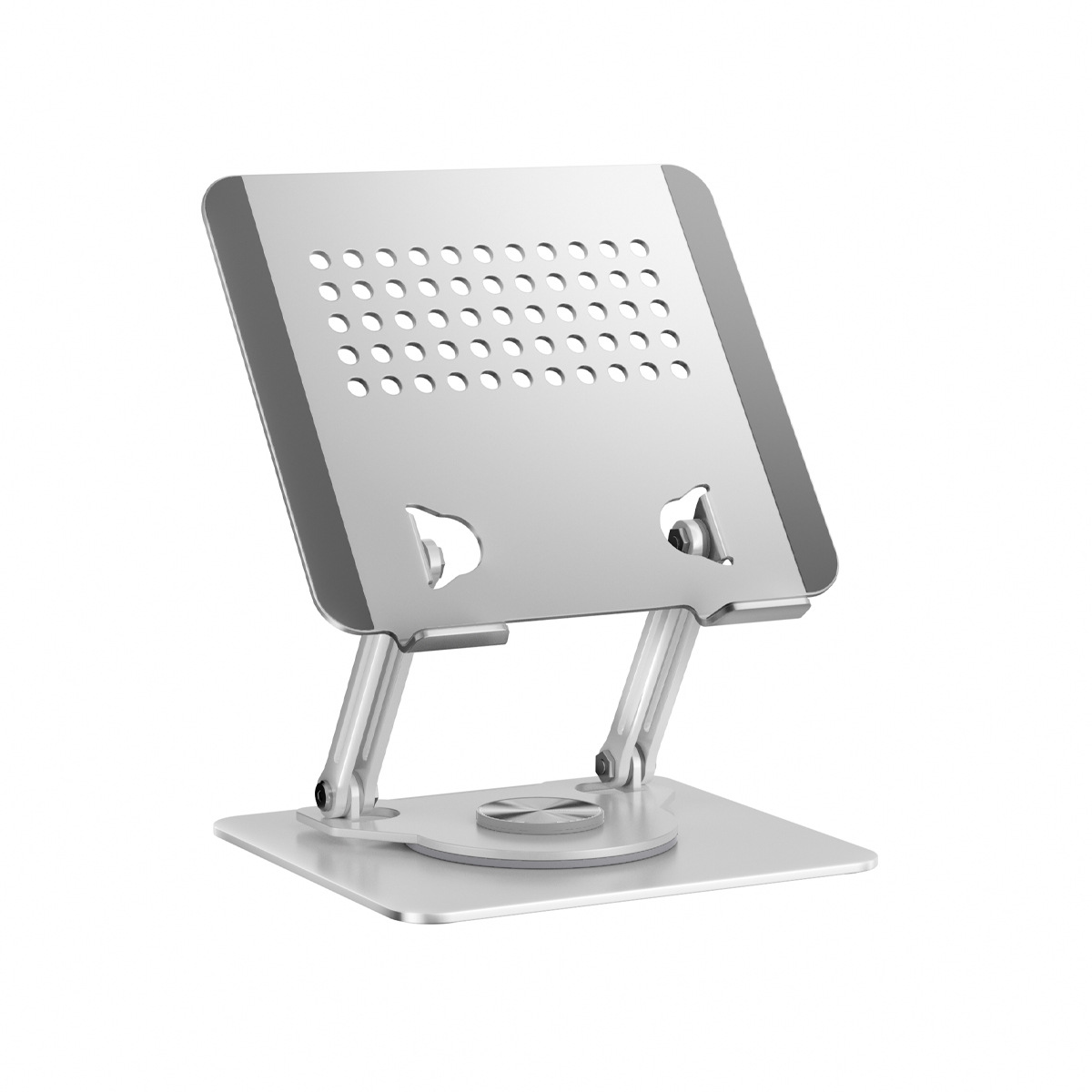 ng2510227 Ng2510227 Ganzmetall-Laptopständer, drehbar, zusammenklappbar, höhenverstellbar, für mehr Platz im Online-Unterricht und beim Lernen_voghion.com