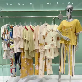【Bird of Fortune】Homewear Set 2025 Summer Brand Clearance Discount Wholesale Ishii Tailstock Direct Supply Chain