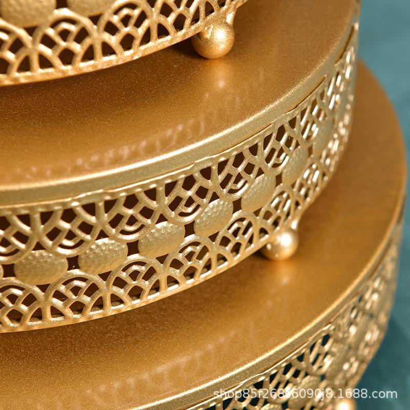 Transfronterizos Amazon temu postre estante de exhibición bandeja de pastel estante de pastel diseño de cumpleaños