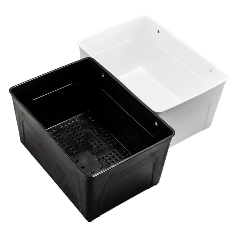 Изоляционная коробка Изоляция рассады черепахи Черно-белая цветная коробка для волос Коробка для разведения аквариумов Ящик для инкубации павлиньей рыбы Многофункциональная коробка для кормления