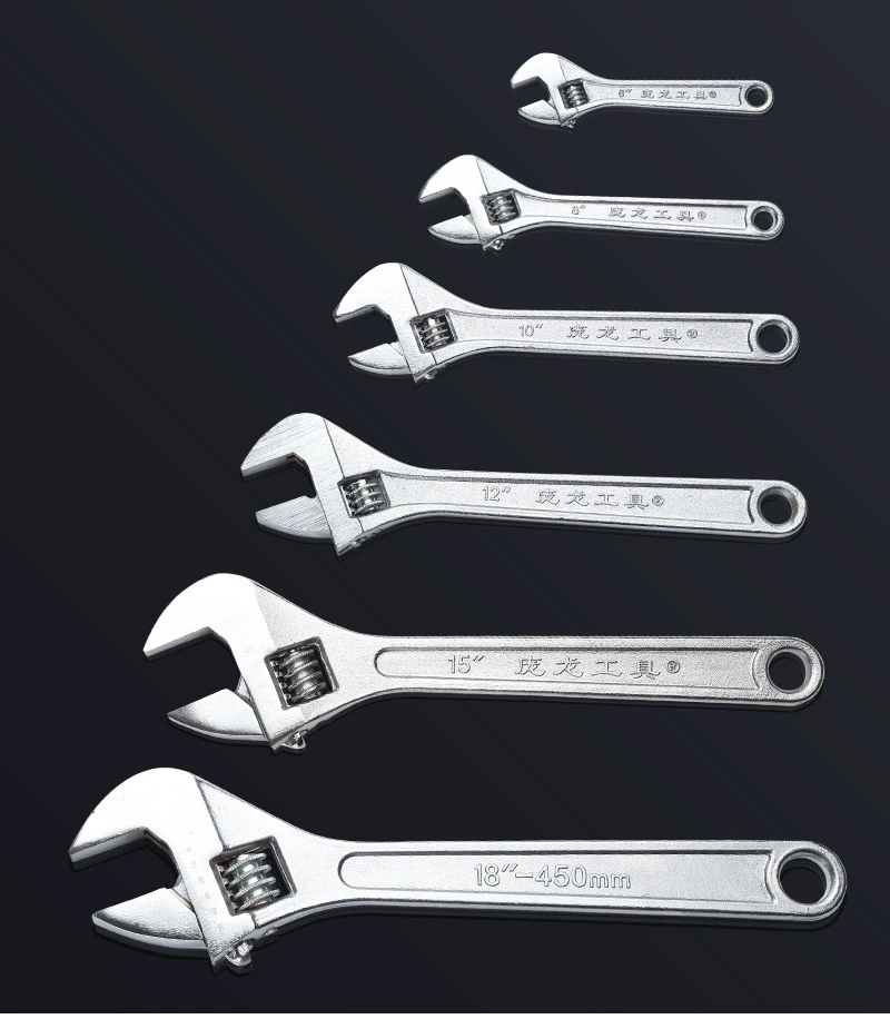 Панглонг wrench производитель поставляет многофункциональный разворотный активный гаечный ключ с шипами и открытым круглым буром