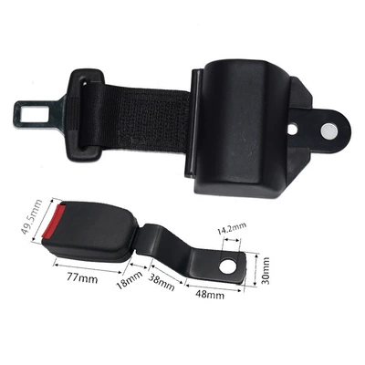 Forklift Seat Safety Belt, Car seat belt - fully-enclosed-two-point-safety-belt-1128-base