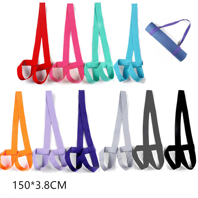 Cotton Yoga Mat Straps, Multifunctional Binding Straps for Sports and Fitness Yoga Mats, in Stock Cotton Yoga Mat Straps, Multifunctional Binding Straps for Sports and Fitness Yoga Mats, in Stock
