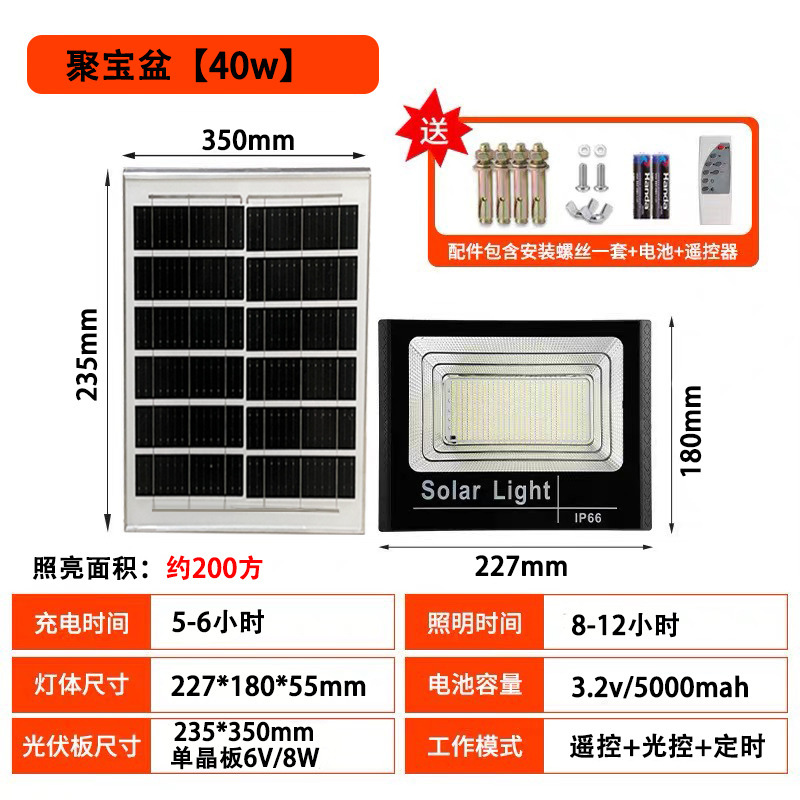 ソーラー LED プロジェクターライトスポットライト屋外防水強力な光超高輝度建設現場工場照明屋外照明|undefined