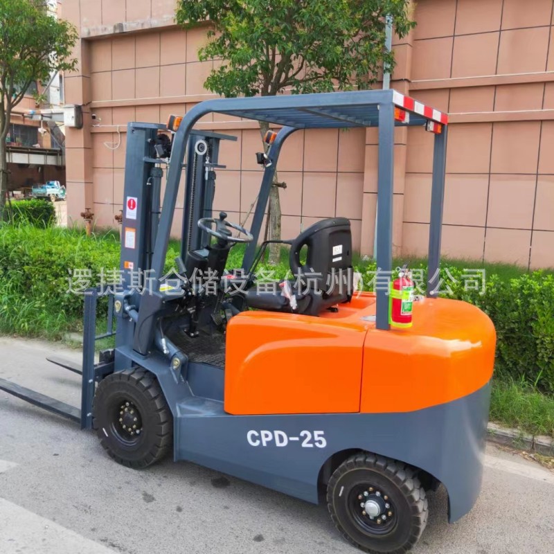 电动平衡重叉车座驾式2.5吨锂电池升降堆高车液压搬运铲车堆垛机