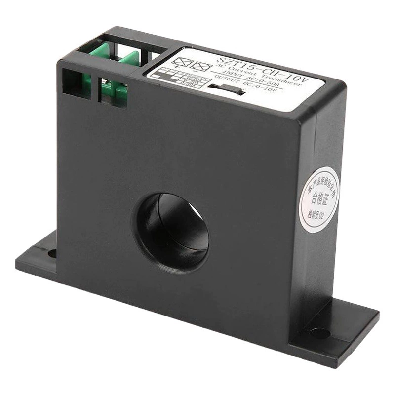 Преобразователь переменного тока от переменного тока 0-50A до постоянного тока 0-10 В ток к сигналу напряжения SZT15-CH-10V