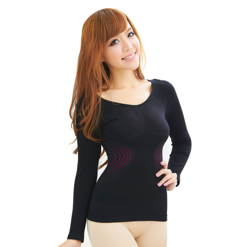 FEELING TOUCH Postpartum Long-Sleeve Body Shaping Bodysuit - Item w024