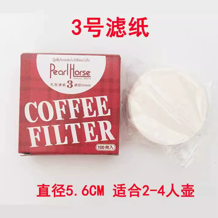 Фильтровальная бумага № 3, специальная фильтровальная бумага для кофейника Moka № 6, кофейник из нержавеющей стали, специальный круглый лист фильтровальной бумаги для кофе.